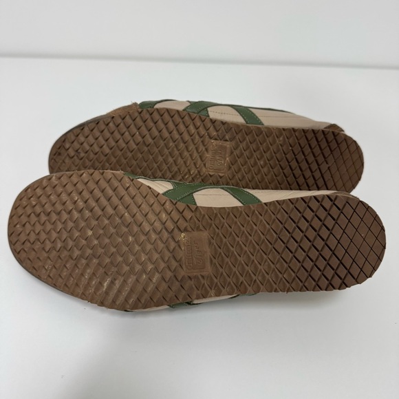 Onitsuka Tiger Tokuten Beige Green Lace Up Sneakers - Picture 9 of 12